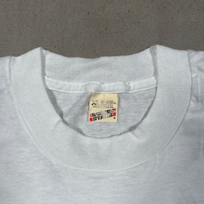1990s Newport Cigarettes White Tee Size XL USED v19343