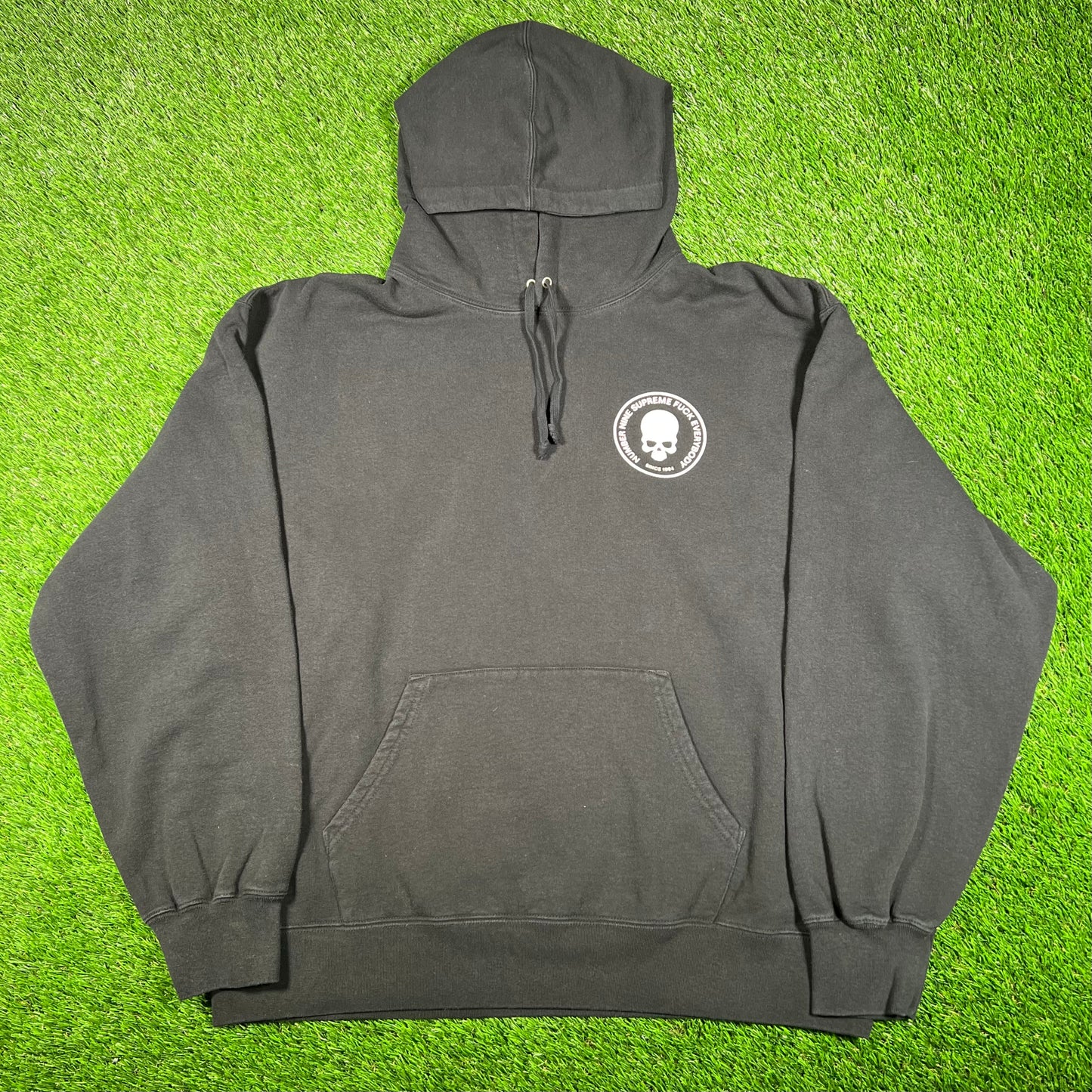 Supreme Number (N)ine Black Hoodie Size XL NEW x15639