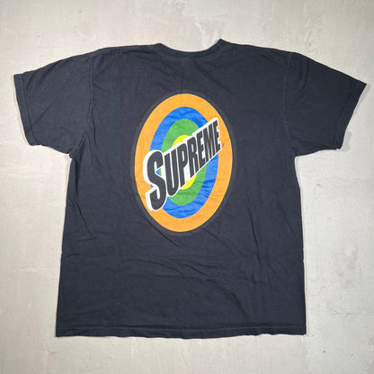 Supreme Spin Tee Black (2016) Size XL USED x17503