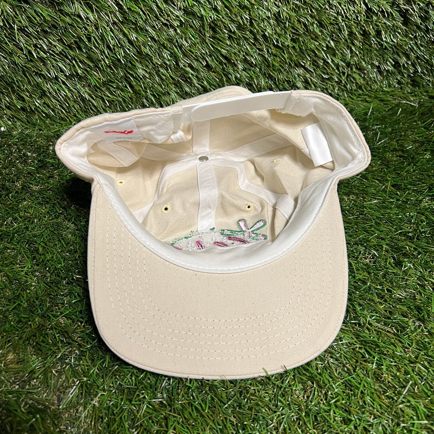 Sicko Born From Pain Amhurst Cream Hat USED x13680