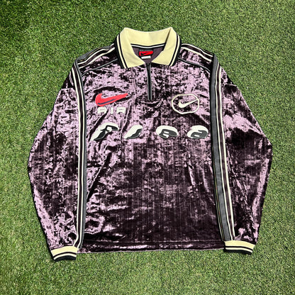 Nike CPFM 2025 Velvet Purple Soccer Jersey Size XS USED x13683