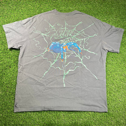 Nike SB OC Spider Glow-in-the-Dark Green Tee Size 3XL NEW v18291
