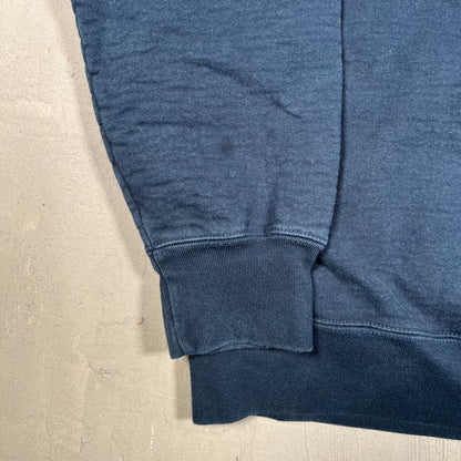 Supreme Zip Hooded Spellout Navy Blue Hoodie (2016) Size XL USED x16910