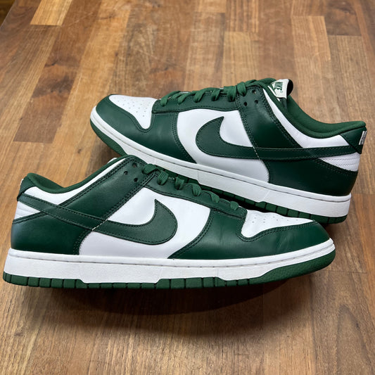 Nike Dunk Low Michigan State Size 11.5 USED s16680