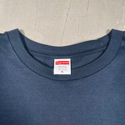 Supreme Grinch Tee Navy (2024) Size XL USED x17025