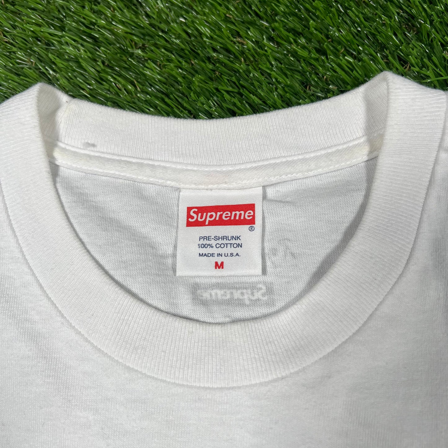 Supreme Raymond Pettibon Crow 2014 White Tee Size Large USED x14515