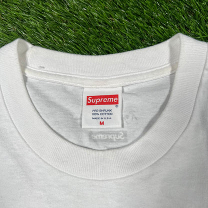 Supreme Raymond Pettibon Crow 2014 White Tee Size Large USED x14515
