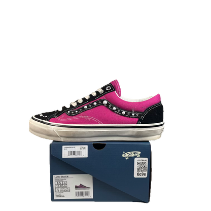 Vans Old Skool 36 Pearlized Pack Pink Black (2025) Size 8.5 USED s23557