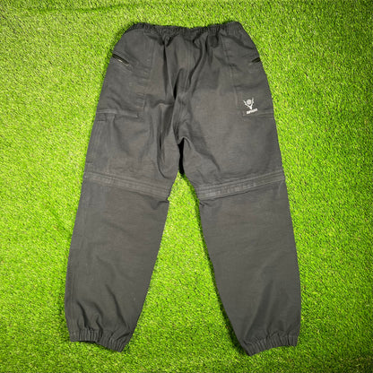 Supreme South2 West8 Black River Trek Pants (2021) Size Medium USED x15257