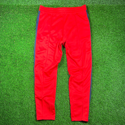 Nike Martine Rose Red Track Pants (2023) Size Large USED x16725