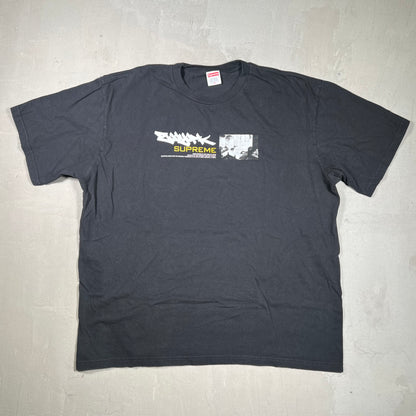 Supreme Zoo York Dynasty Black Tee Size XL USED x17378