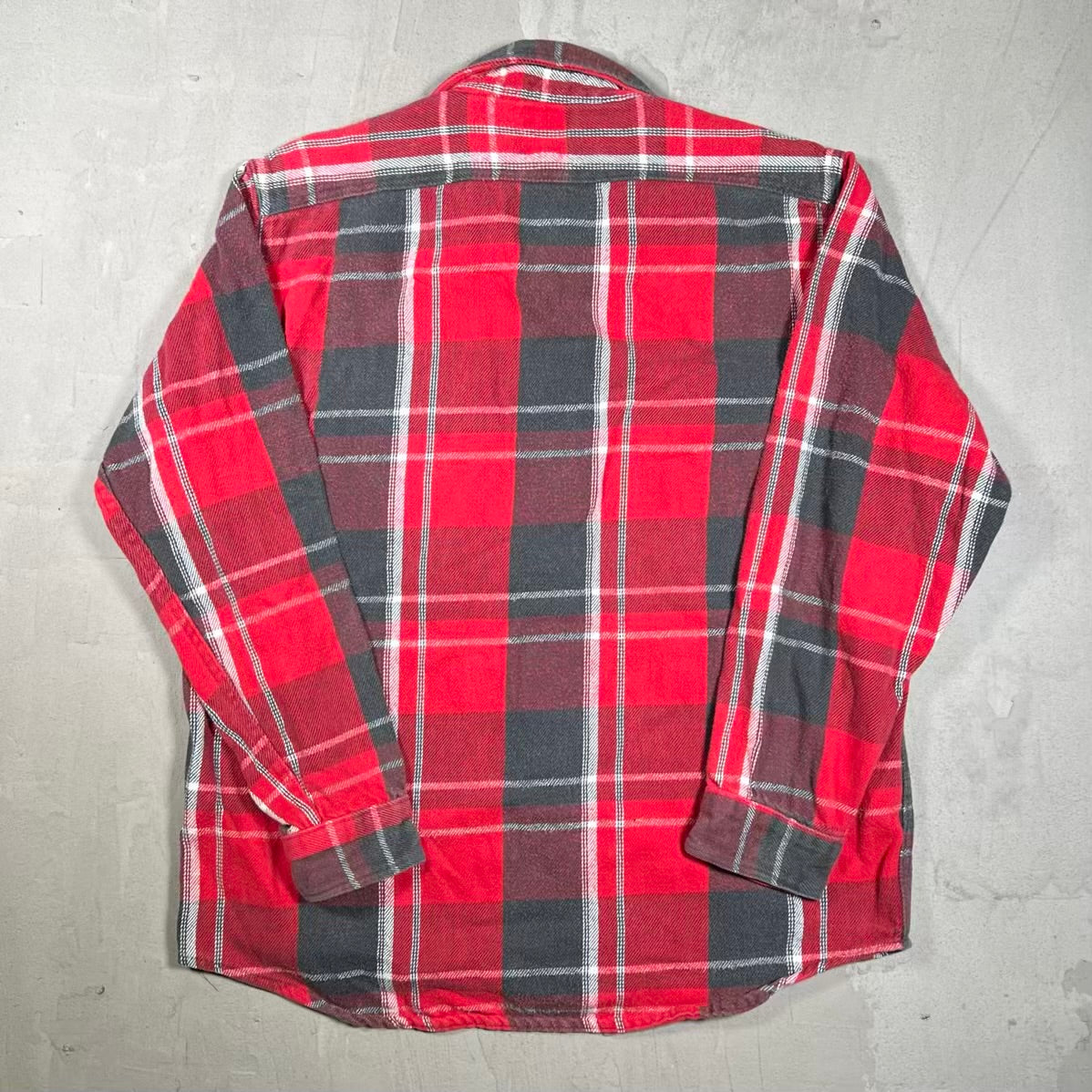 1990s Appalachian Trail Red Flannel Size Large USED v20419