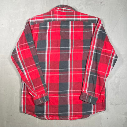 1990s Appalachian Trail Red Flannel Size Large USED v20419
