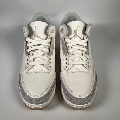 Jordan 3 Craft Ivory (2024) Size 9 USED s18872