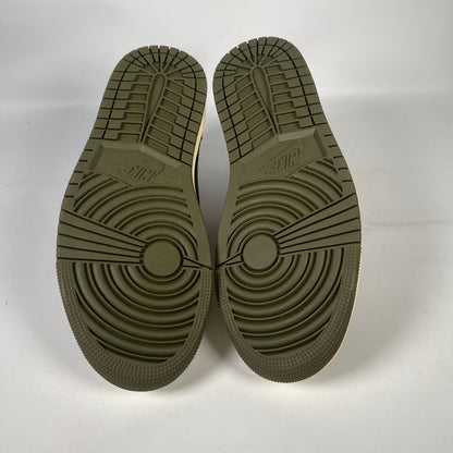 Jordan 1 Low Travis Scott Medium Olive (2024) Size 7.5 NEW s20019