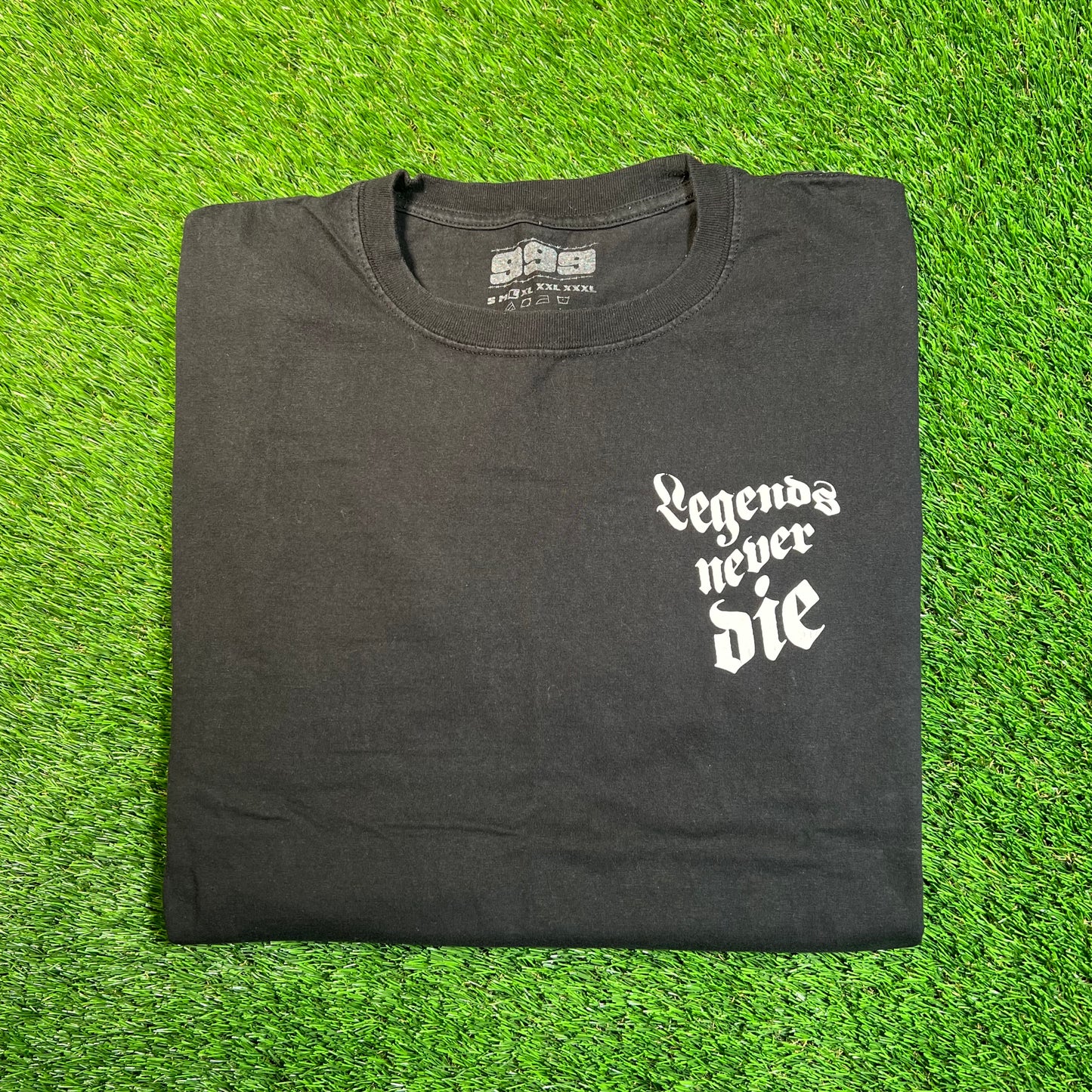 Juice Wrld Legends Never Die RIP Black Tee Size Large USED x16963