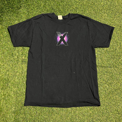 2010s Mac X Galazy Add a New Mac Black Tee Size Large USED v16255
