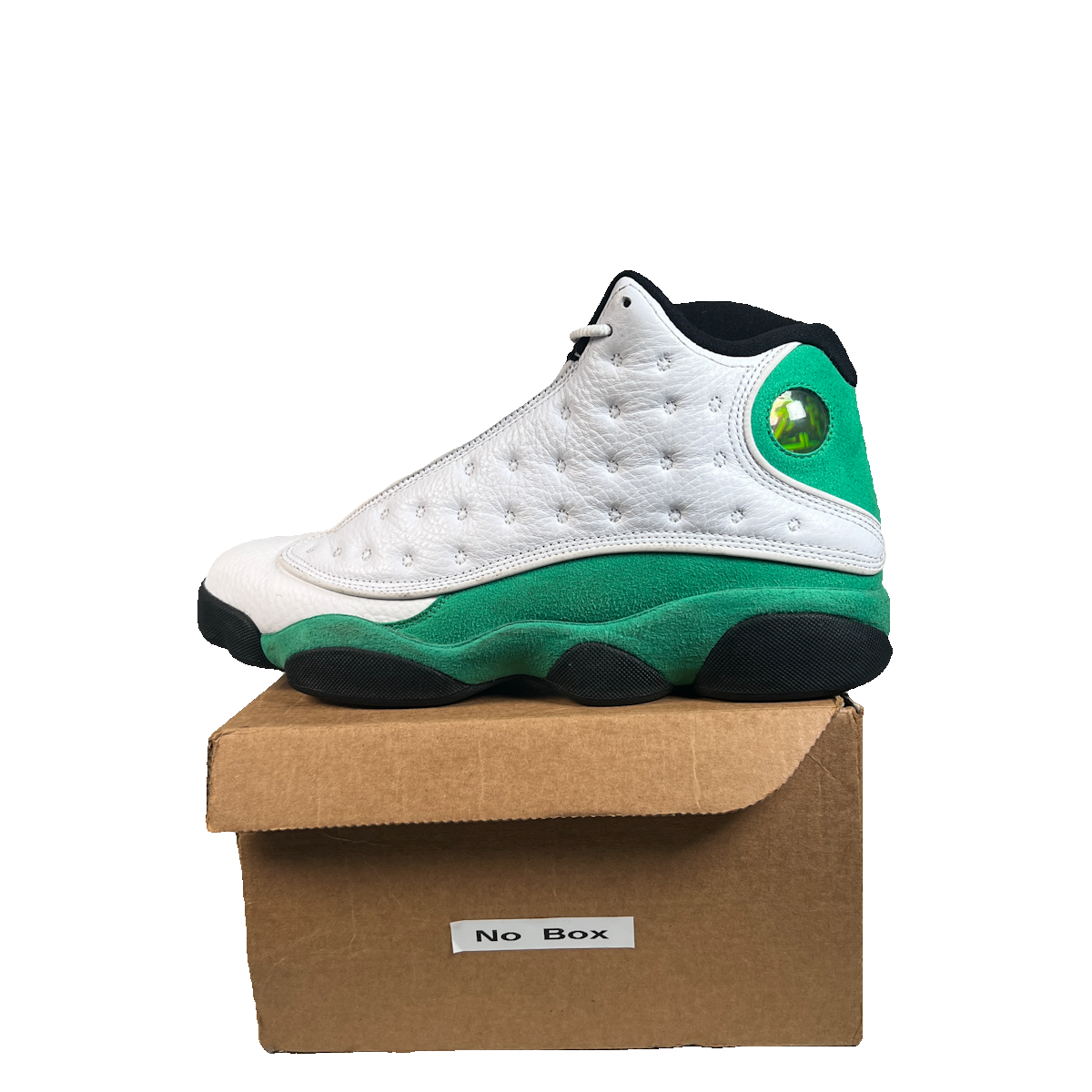 Jordan 13 White Lucky Green (2020) Size 9.5 USED s22716