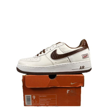 Nike Air Force 1 NYC Brown Croc (2003) Size 9 NEW s20811