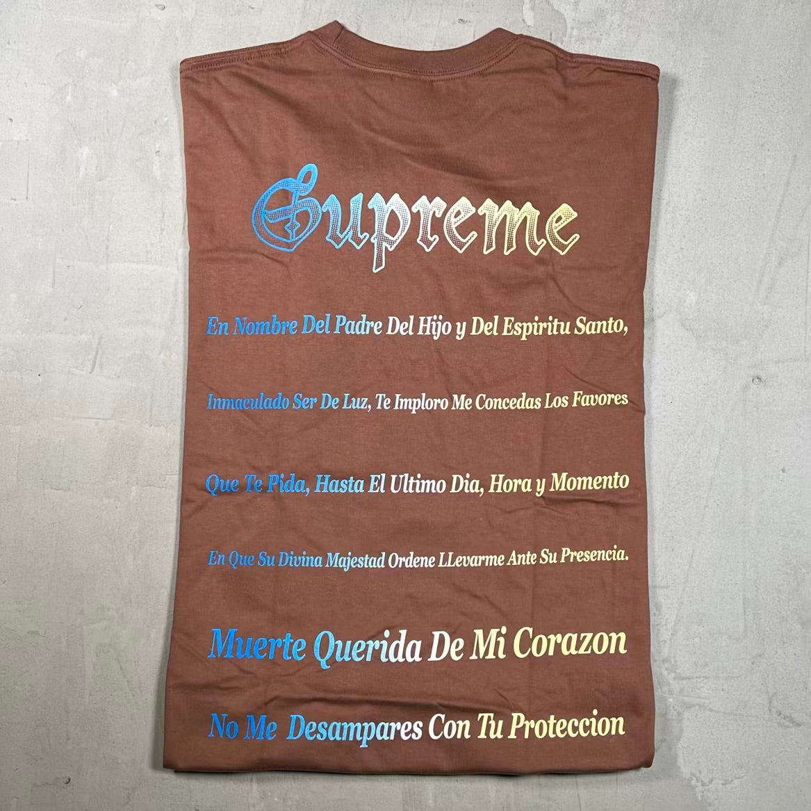 Supreme Grim Reaper Brown Tee (2026) Size Large NEW x18962