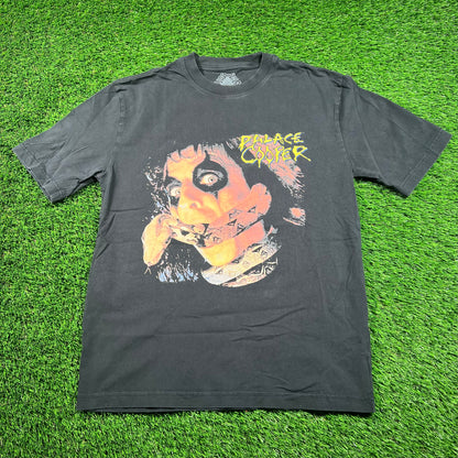 Palace Alice Cooper Black Tee Size Medium USED x16194