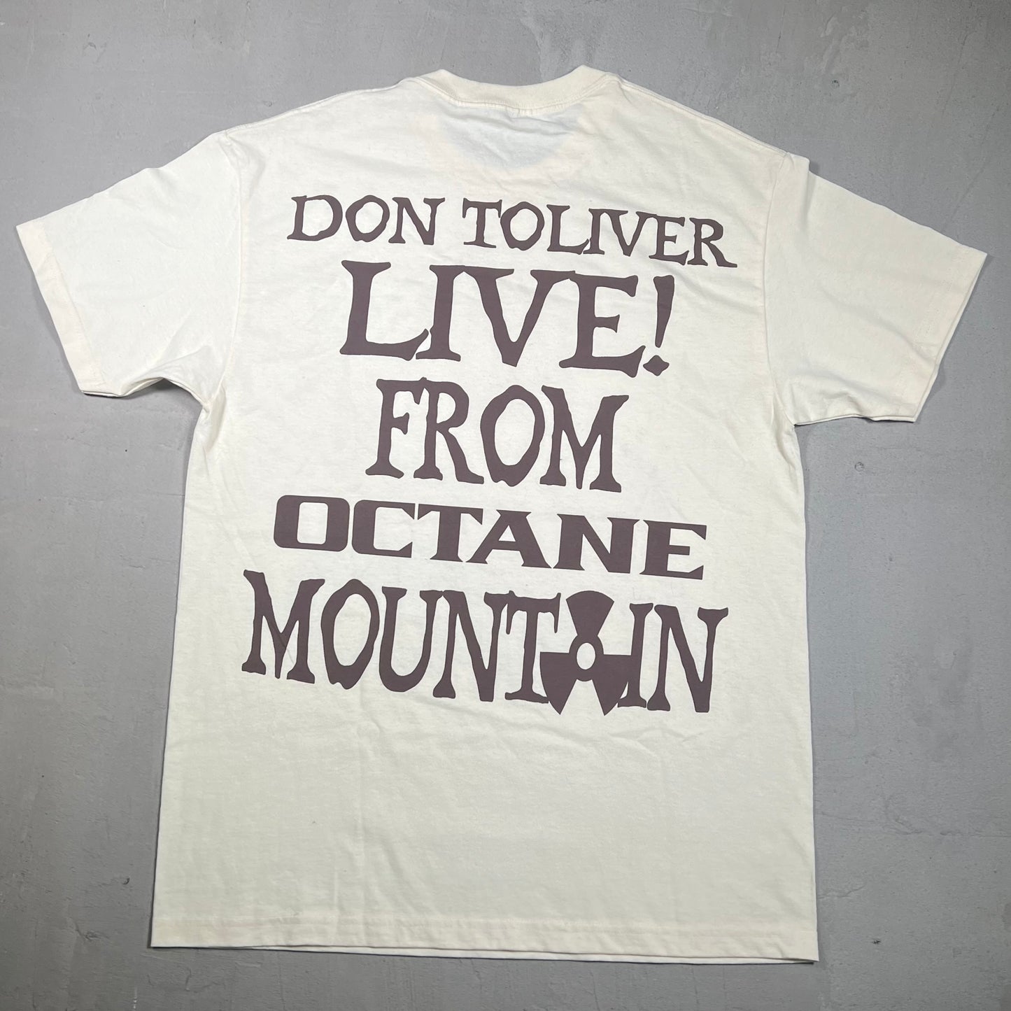 Don Toliver Octane Masked Tan Tee Size Large USED x17384
