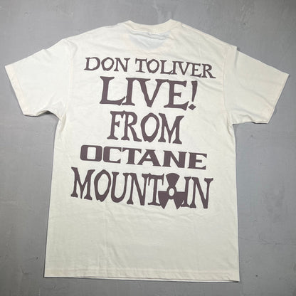 Don Toliver Octane Masked Tan Tee Size Large USED x17384