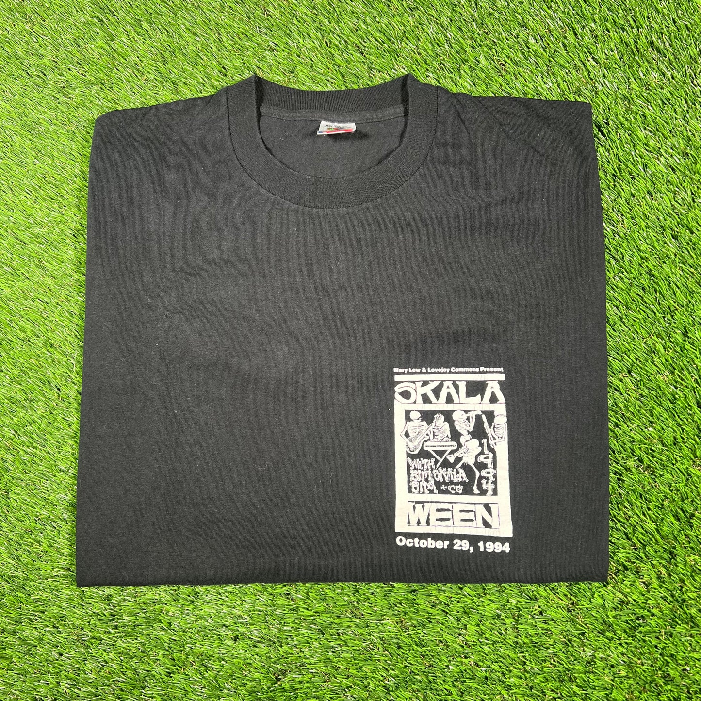 1994 Skalaween Black Tee Size XL USED v17454