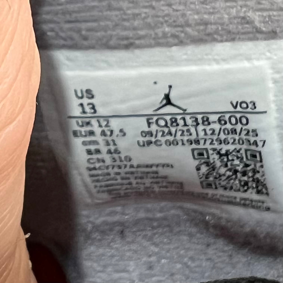 Jordan 4 Toro Bravo (2026) Size 13 USED s23338