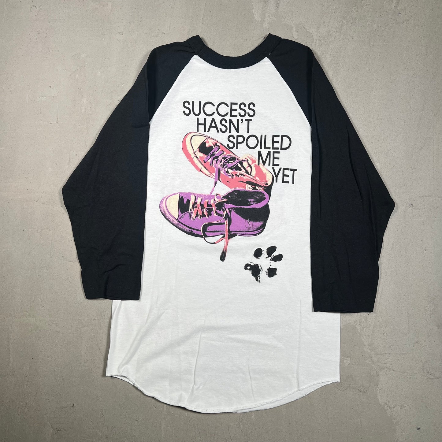 1982 Rick Springfield Sweat For Success Tour White Longsleeve Size Small USED v19310