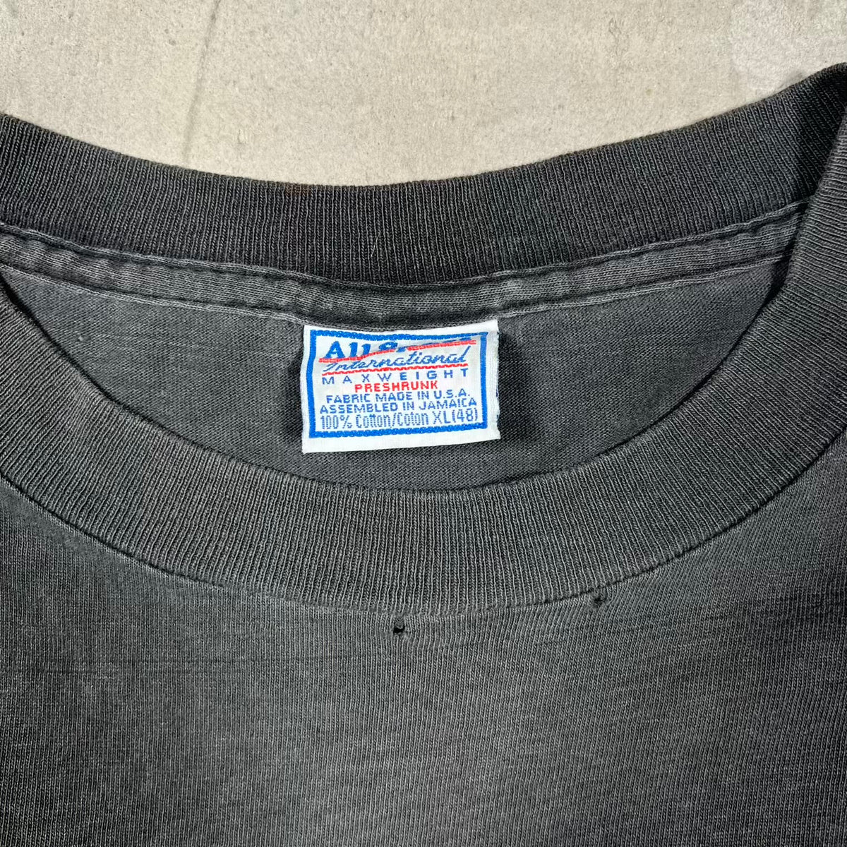 2000 Poison Black Band Tour Tee Size XL USED v20267