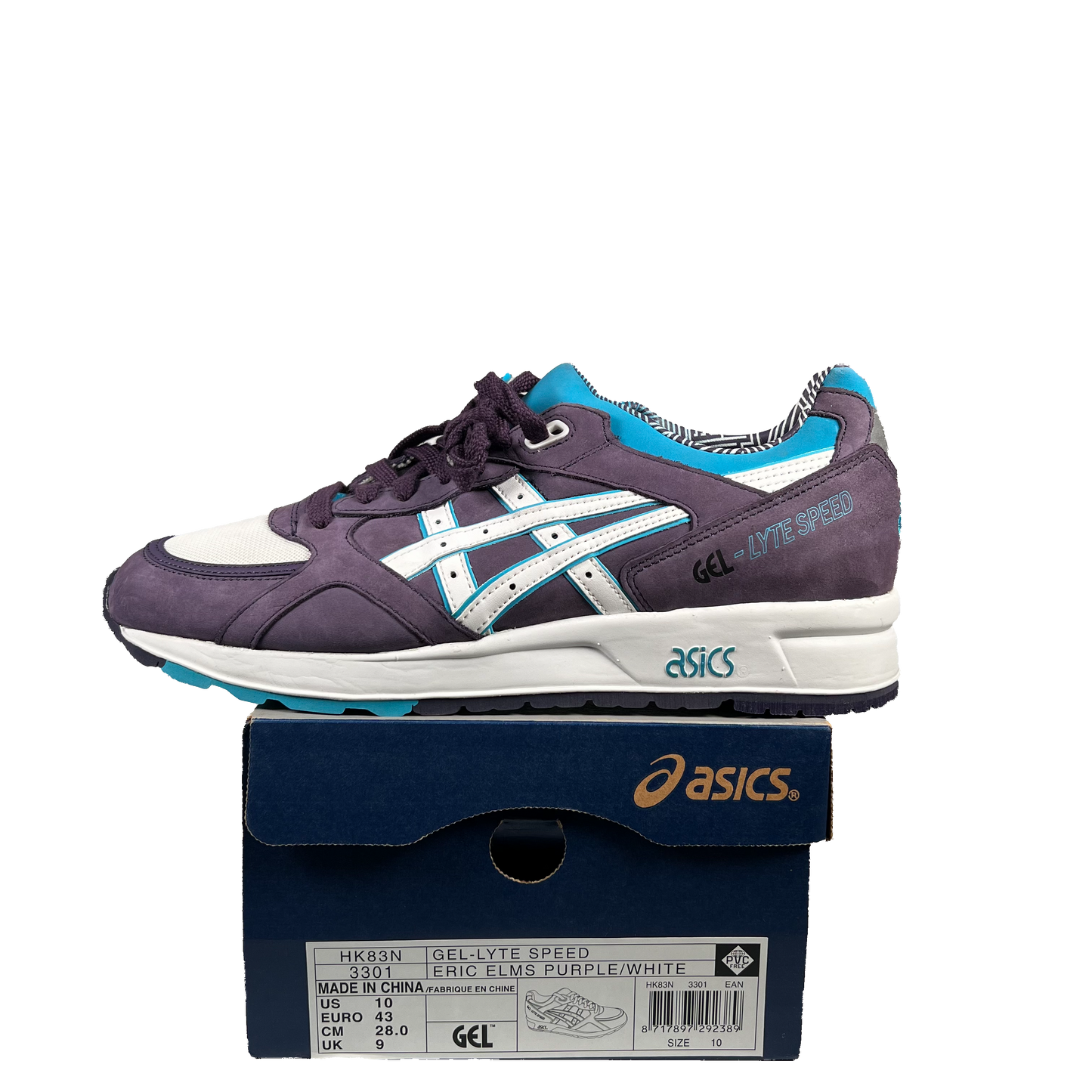 Asics Gel Lyte Speed Elms 1 of 200 (2009) Size 10 NEW s20086