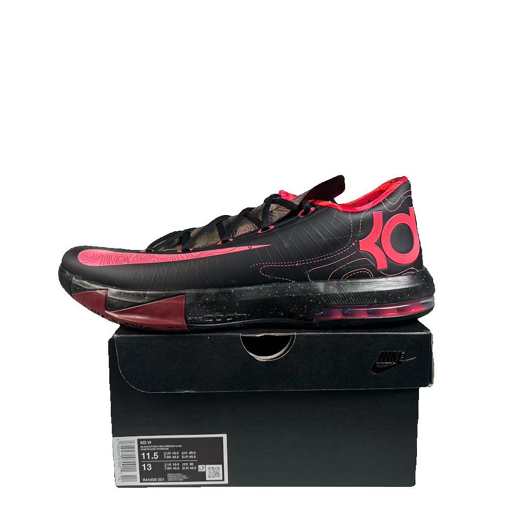 Nike KD 6 Meteorology (2026) Size 11.5 USED s23537