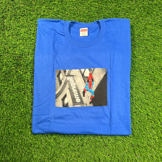Supreme Blue Spider Man Tee (2026) Size XL NEW x16464
