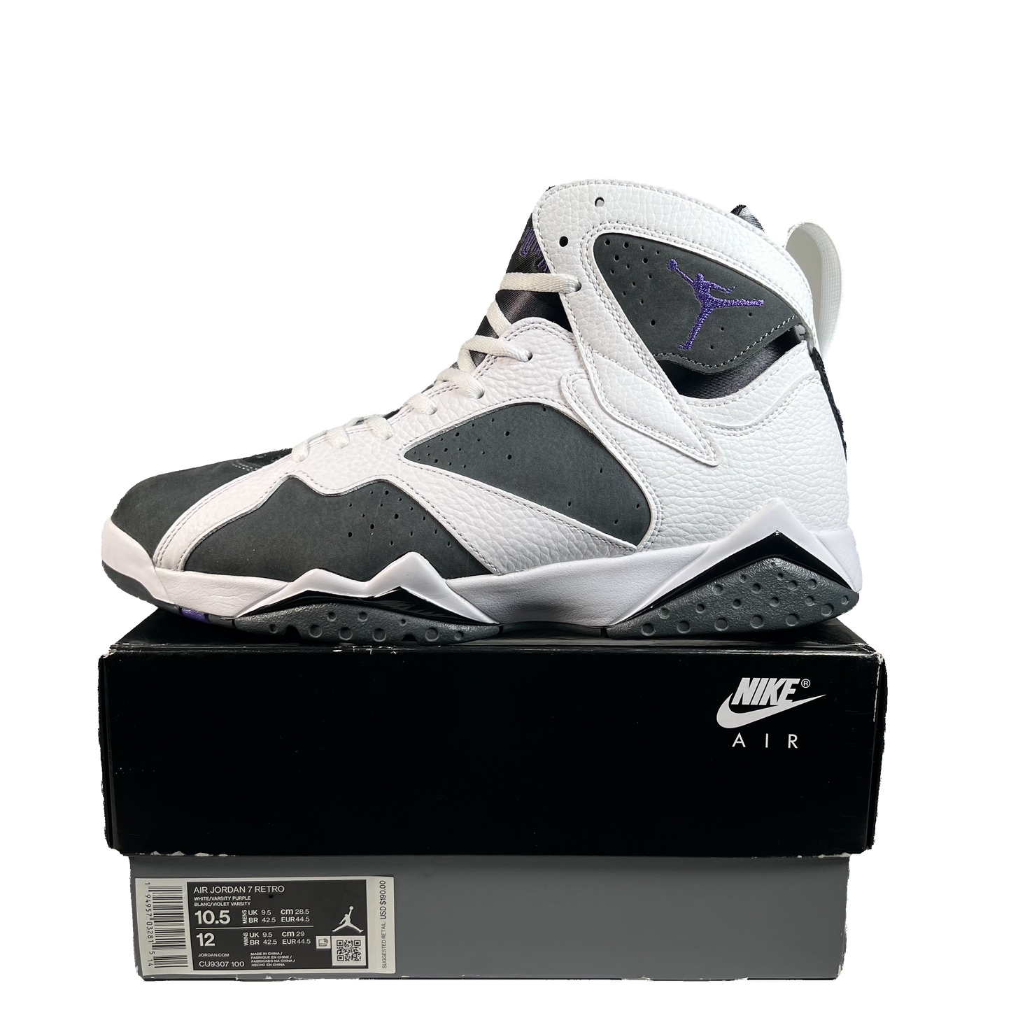 Jordan 7 Flint (2021) Size 10.5 USED s22099