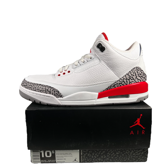 Jordan 3 Hall of Fame (2018) Size 10.5 USED s19146