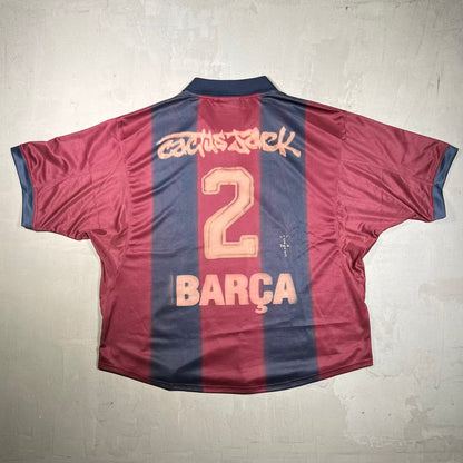 Nike Cactus Jack Barcelona Jersey Size XXL USED x18818