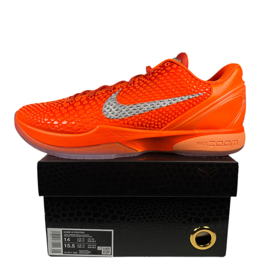 Nike Kobe 6 Total Orange (2025) Size 14 NEW s18272