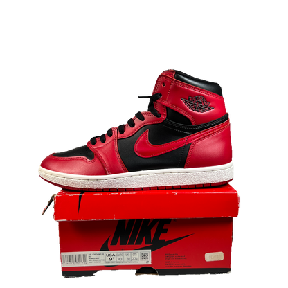 Jordan 1 High 85 Varsity Red (2020) Size 9.5 USED s23240