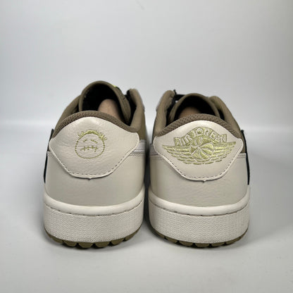 Jordan 1 Low Golf Travis Scott Neutral Olive (2023) Size 10.5 USED s17917