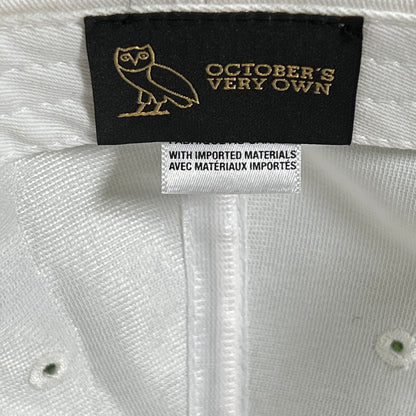 OVO Octobers Very Own White Hat Size One Size USED x14343
