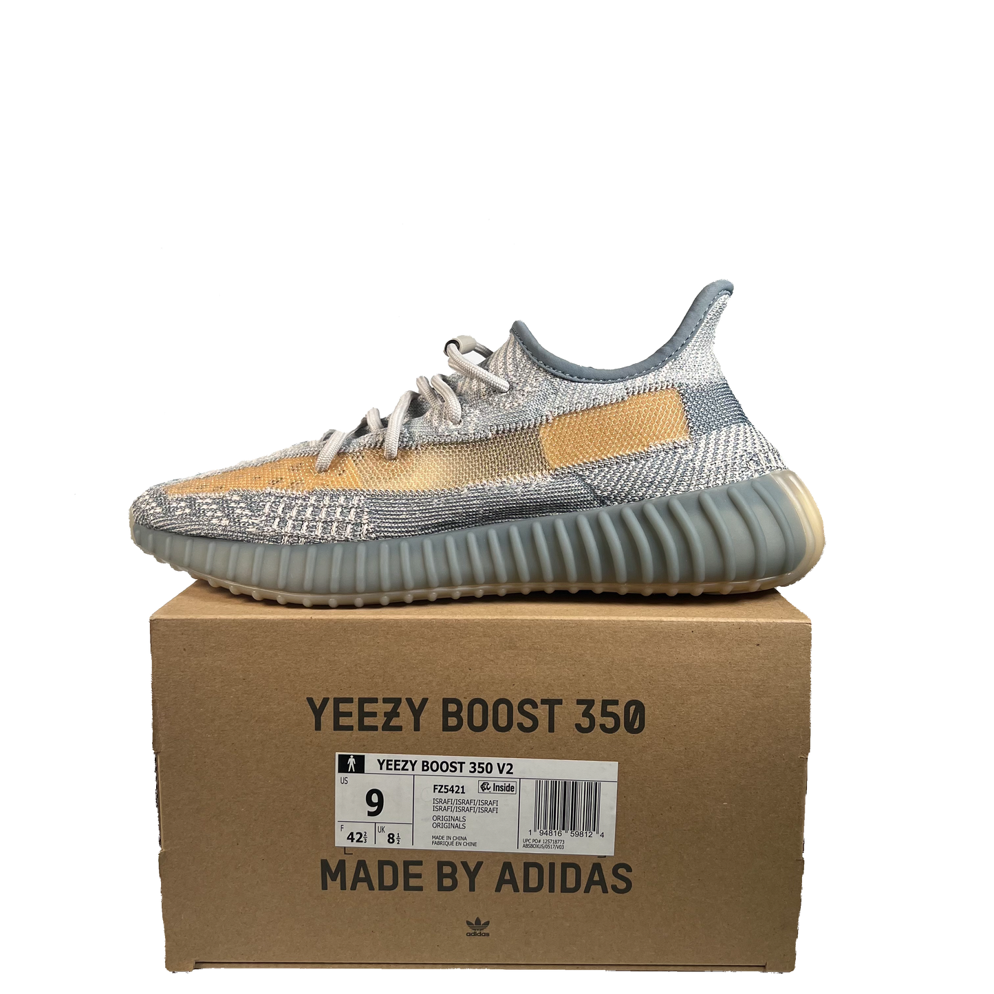 Adidas Yeezy 350 Israfil (2020) Size 9 NEW s22469