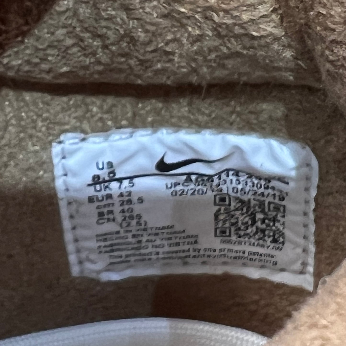 Nike Lebron Icon x John Elliot Parachiute Beige (2019) Size 8.5 NEW s18256