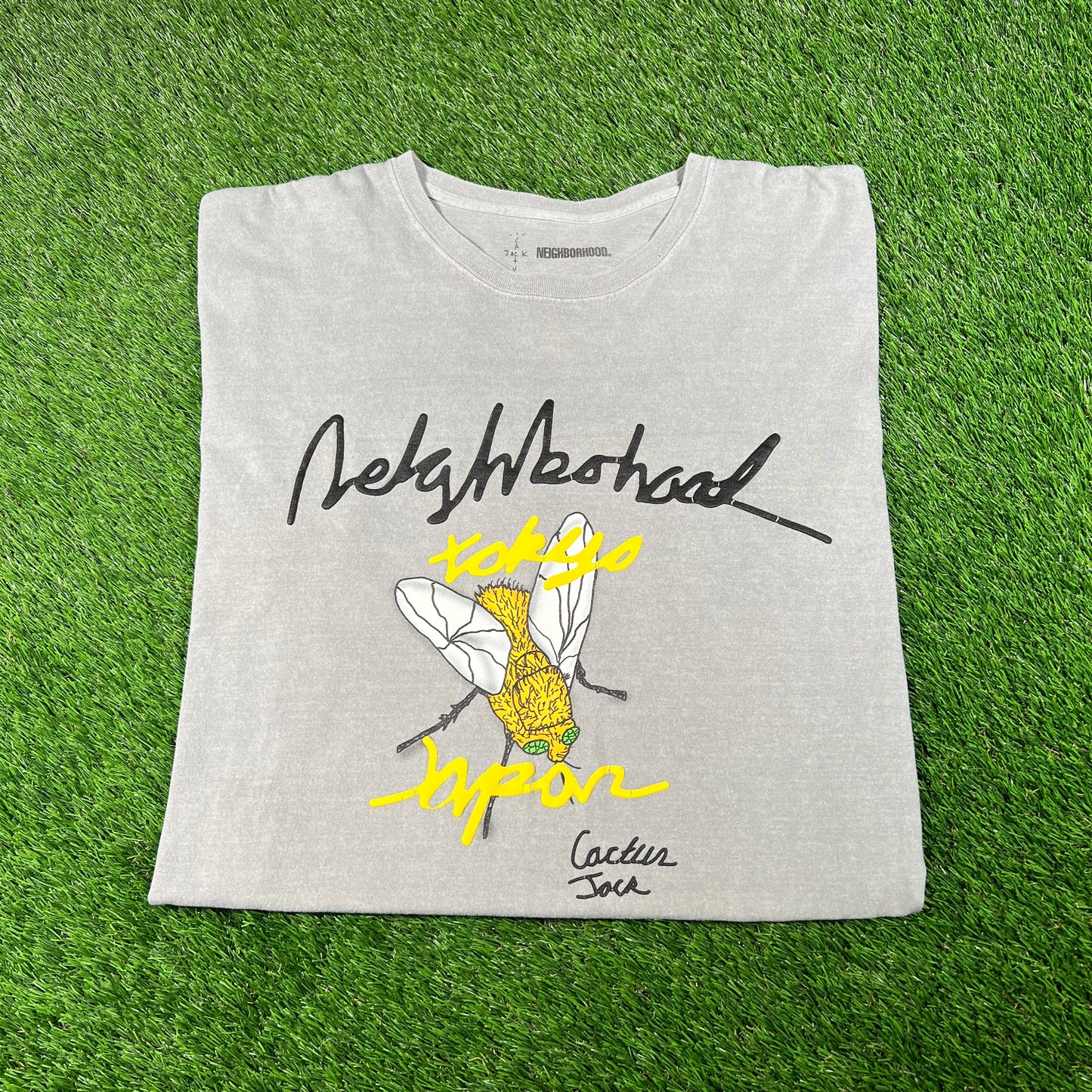 Cactus Jack x Neighborhood Fly Tee Size XL USED x13250