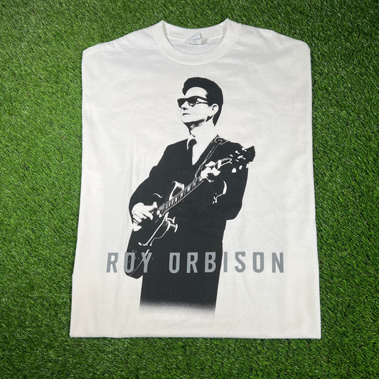 Roy Orbison Soul of Rock and Roll White Tee Size XL USED v17322