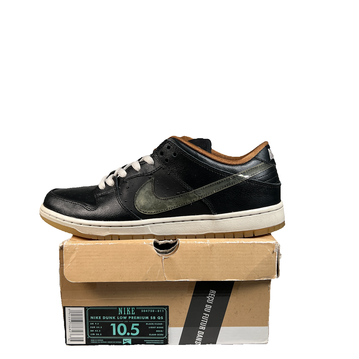 Nike SB Dunk Low Black Rain (2013) Size 10.5 USED S23284