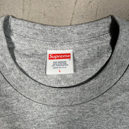 Supreme Ali 2016 Photo Grey Tee Size Large NEW x14513