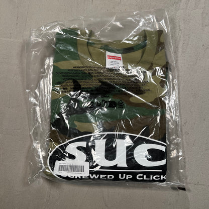 Supreme DJ Screw SUC Camo Tee Size Large NEW x17421