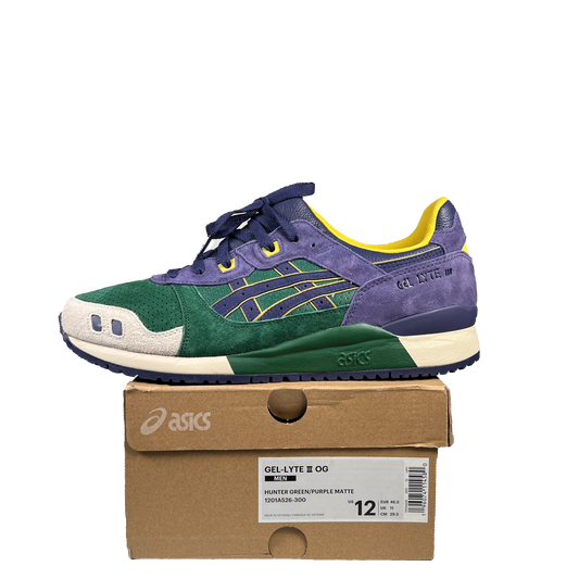 Asics Gel-Lyte 3 Green Purple (2022) Size 12 NEW s20753