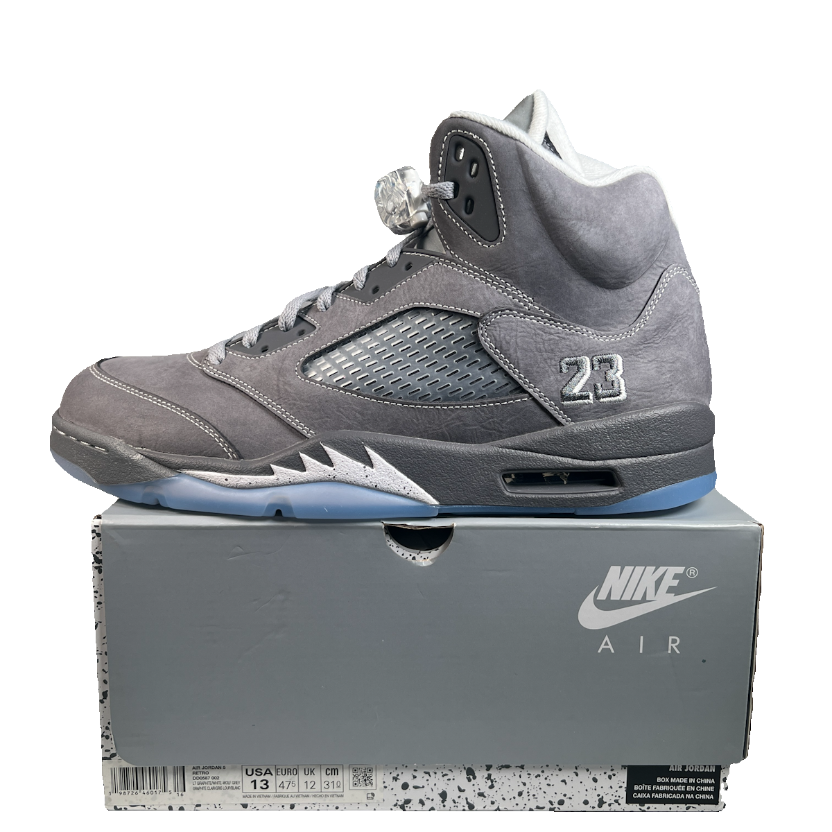 Jordan 5 Wolf Grey (2026) Size 13 NEW s22845